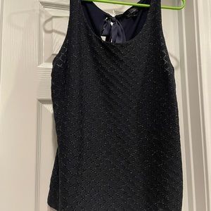 EUC The Limited size Large Navy Shell tank top